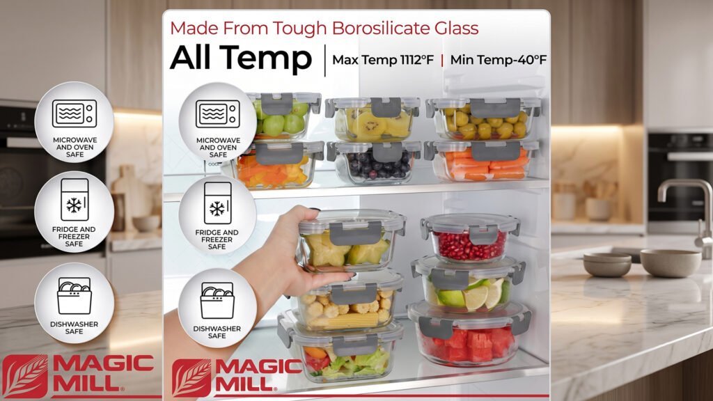 borosilicate glass vs tempered glass food containers