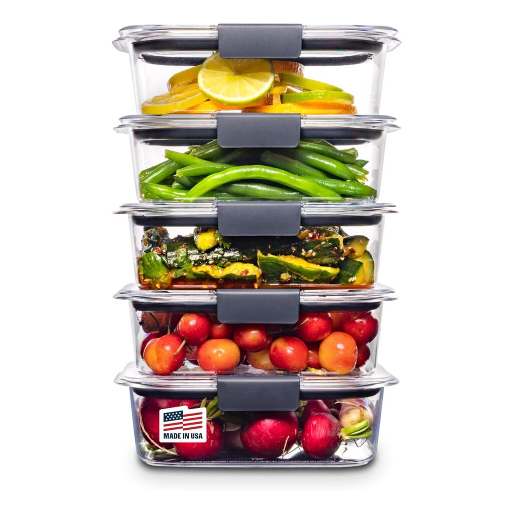Rubbermaid Brilliance BPA-Free Plastic Triton