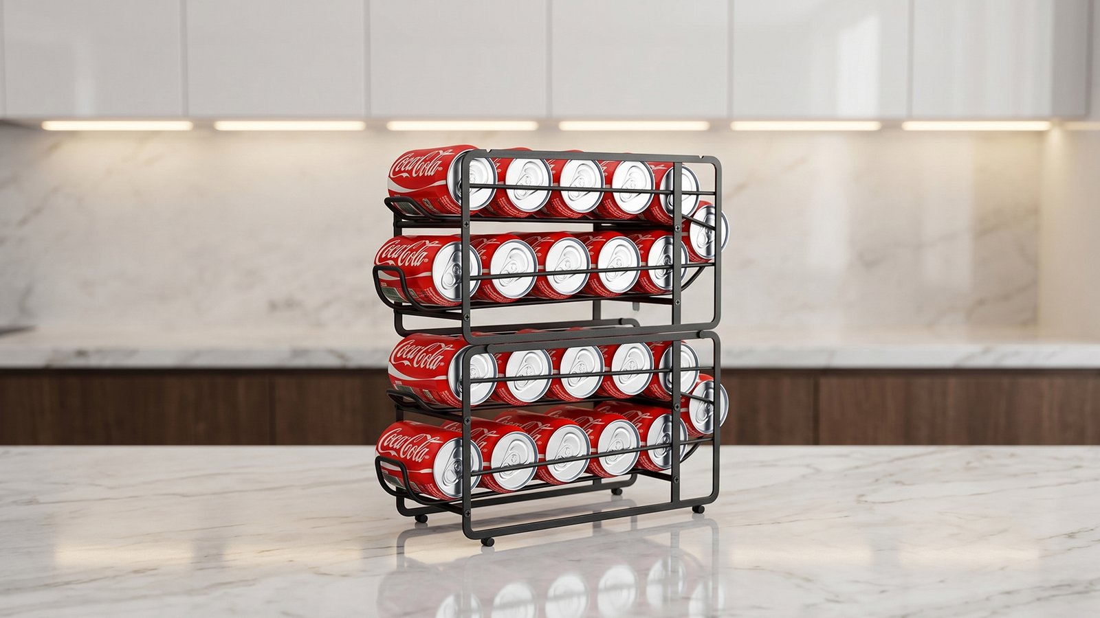 Rolling Can Organizer VS Lazy Susan Turntable: Which Is Best for Fridge Corner Storage?