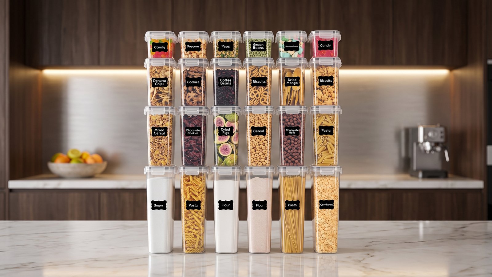 Vtopmart Clear Plastic Food Storage Containers Review: The Ultimate 24-Piece Pantry Test