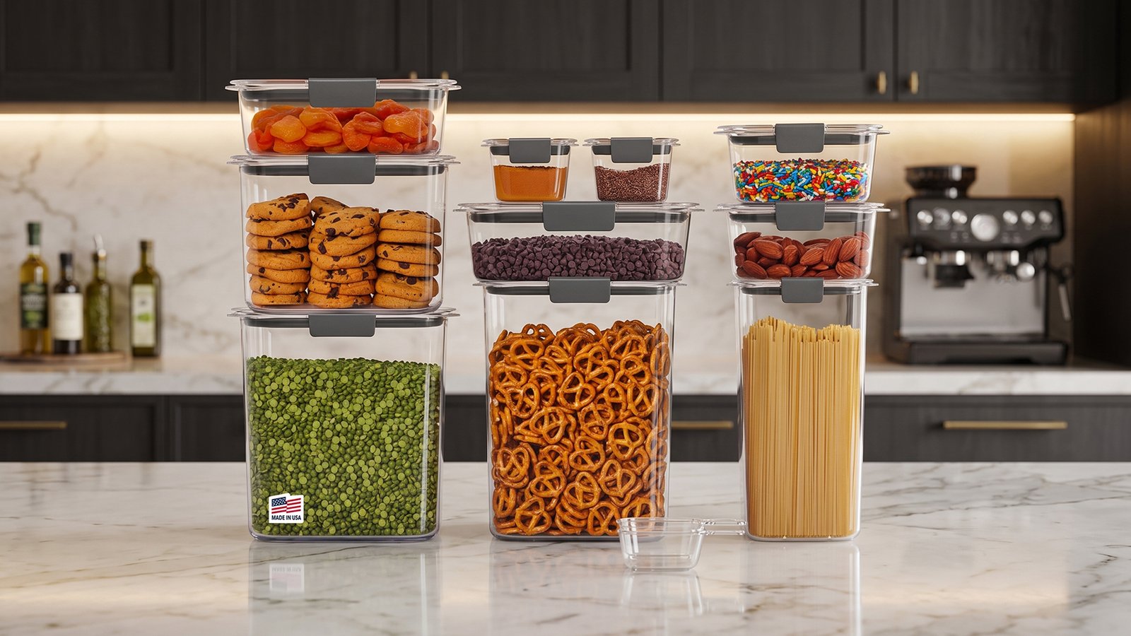 Space Saving Stackable Plastic Food Storage Containers: 7 Best Choices
