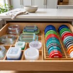How To Organize Tupperware In A Deep Drawer: The Core Method