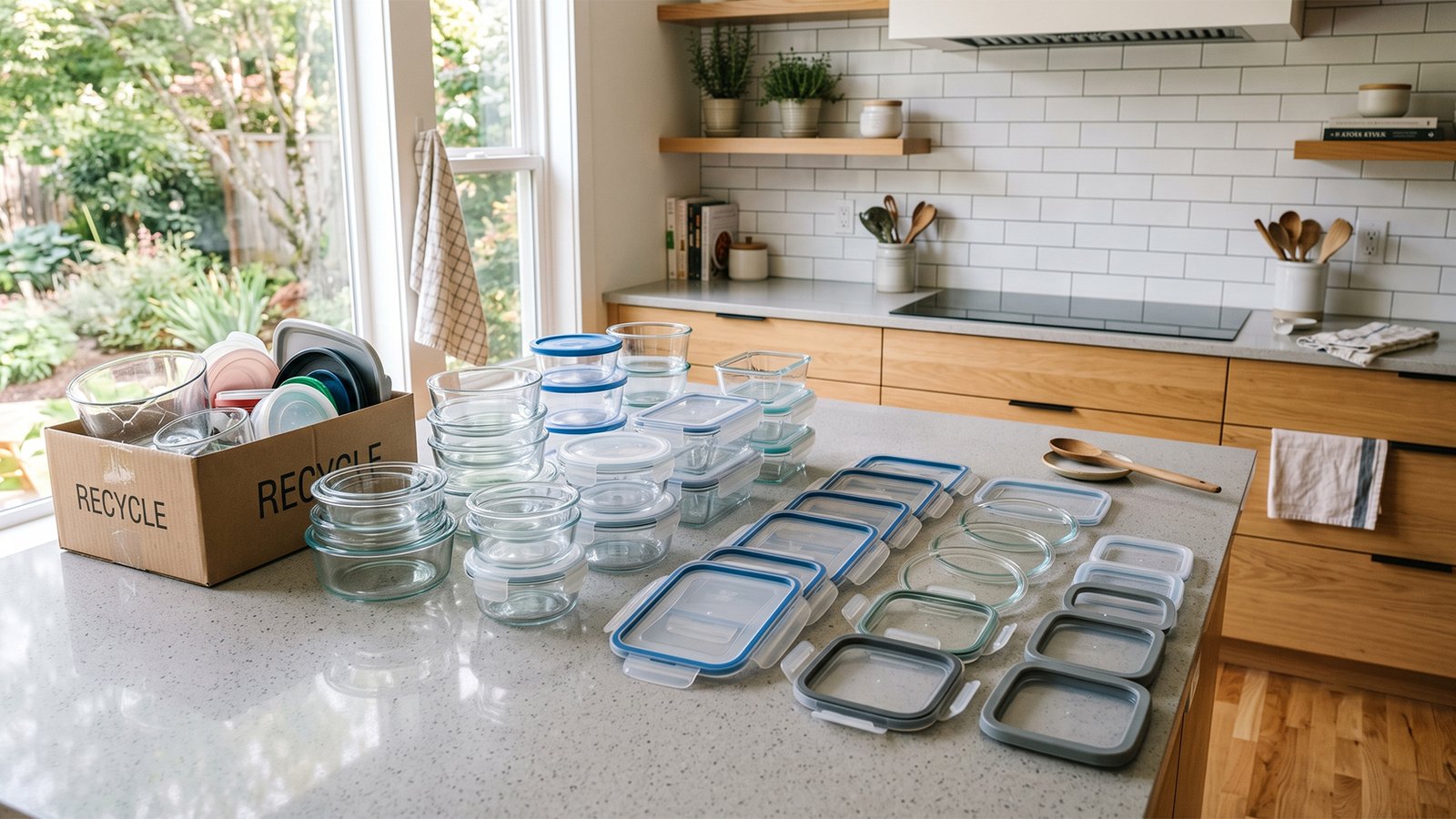 Kitchen Cabinet Food Storage Containers Organization Ideas