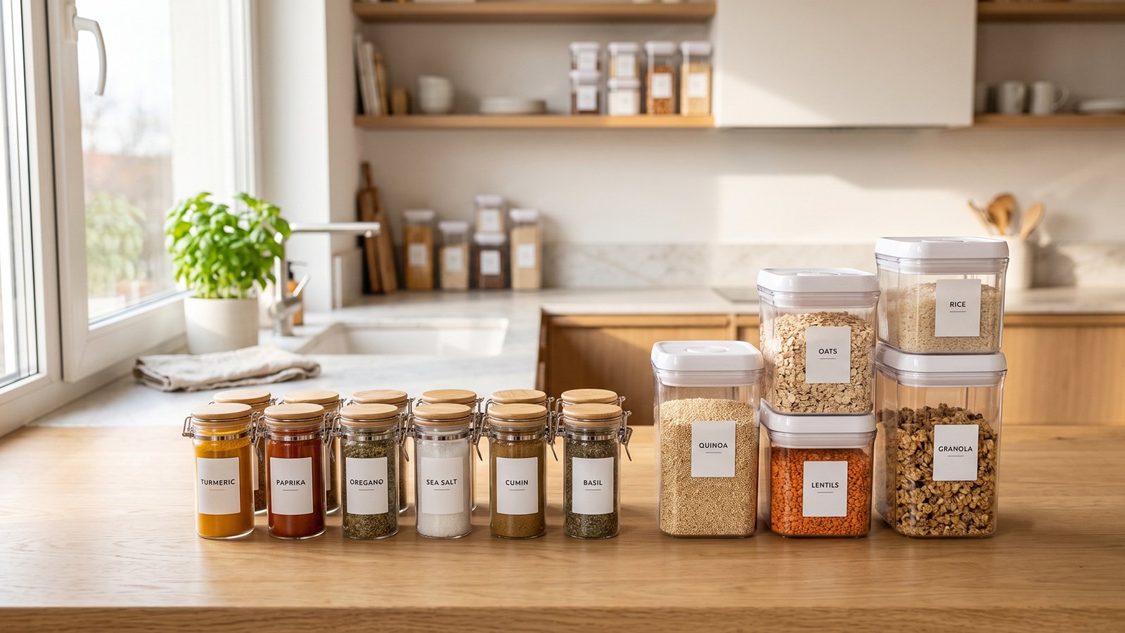 Kitchen Cabinet Food Storage Containers Organization Ideas 7 Essential Tips